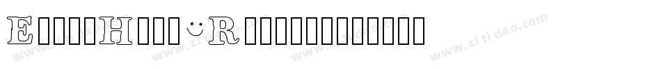 ErinsHand Regular字体转换